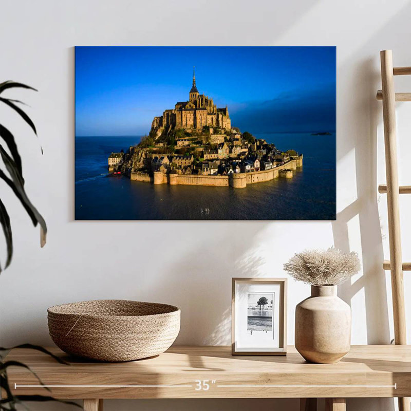 Javetta, Mont Saint-Michel, H 16 po x l 24 po