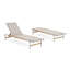 Chaise longue d'extérieur en aluminium Hargrove-385789056