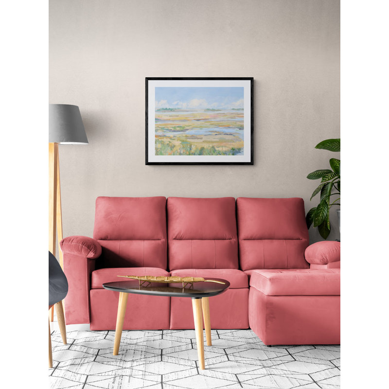 Lazy River 8 Print by Karin Olah, 24" H x 32" W x 1.5" D, Wrapped Canvas, No Mat