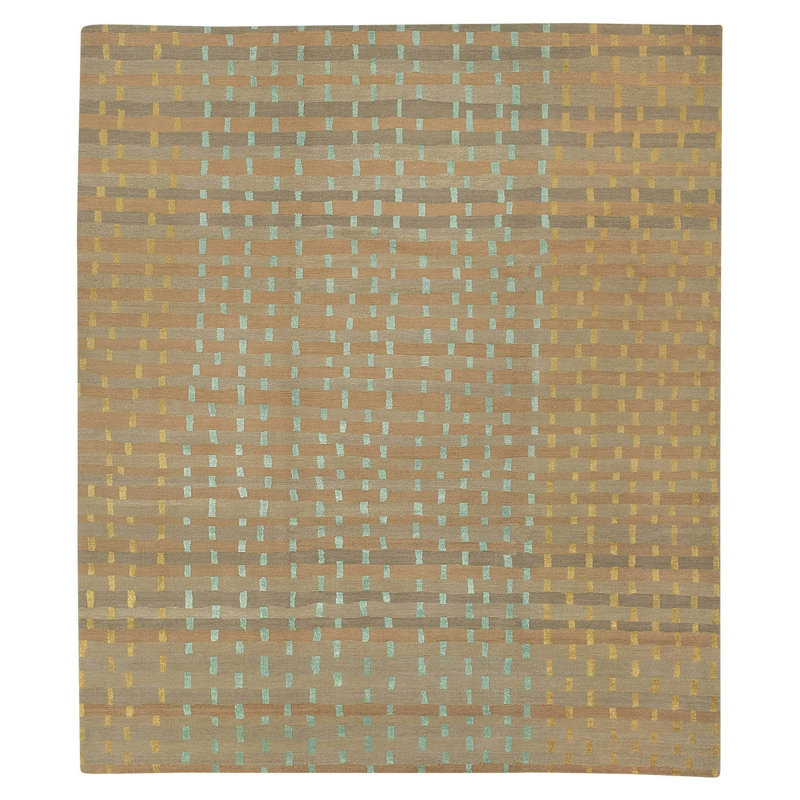 Rag Striped Area Rug, Rectangle 8' x 10'