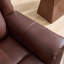 Ensemble de salon inclinable manuel en cuir véritable 3 pièces-133002660