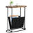 Freestanding Magazine Rack with Top Shelf