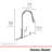 American Standard Raviv Pull Down Kitchen Faucet with Soap Dispenser-63798910