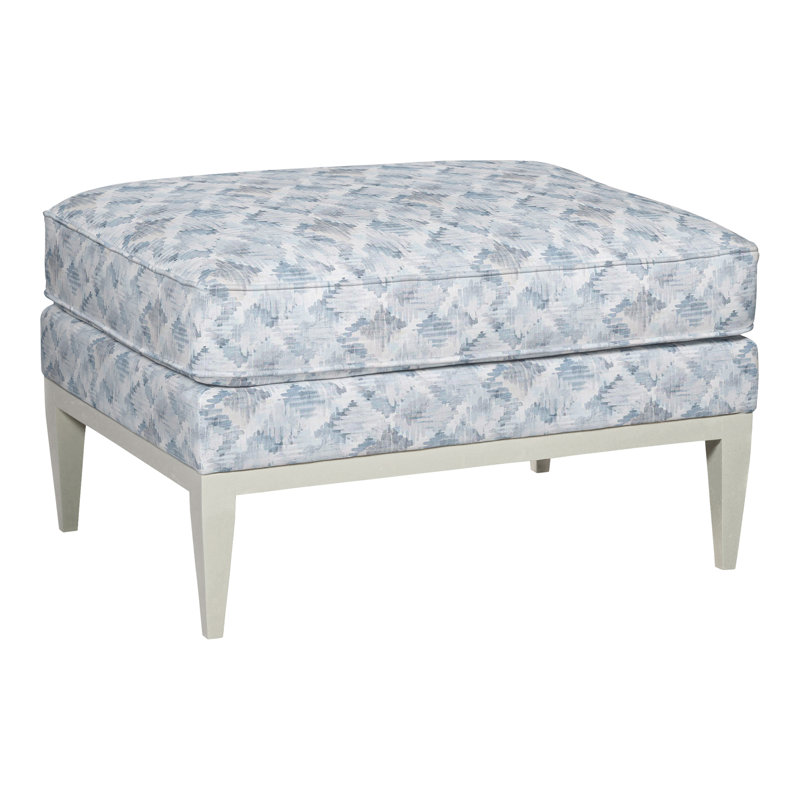 Camilla Upholstered Ottoman, Ian Pewter, Wrenn
