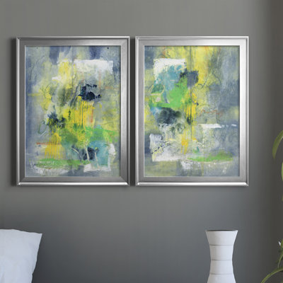 «Sweet Things I», ensemble de 2 peintures sur toile encadrées