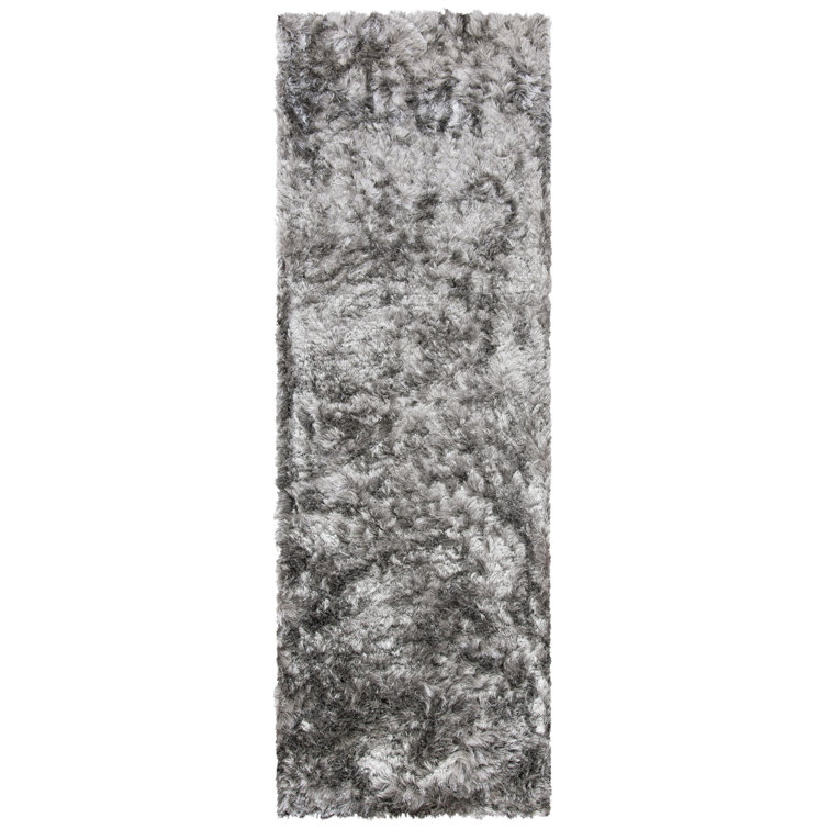 Morrell Hand-Tufted Grey Area Rug