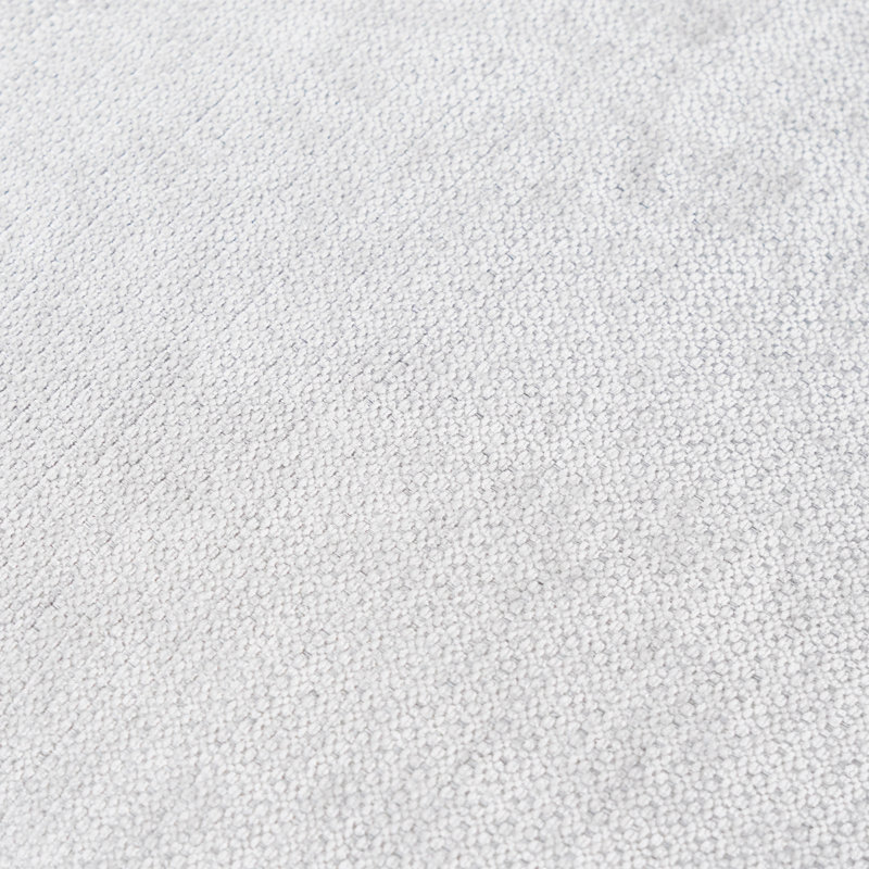 Chaise rembourrée en tissu de lin Kay, Blanc