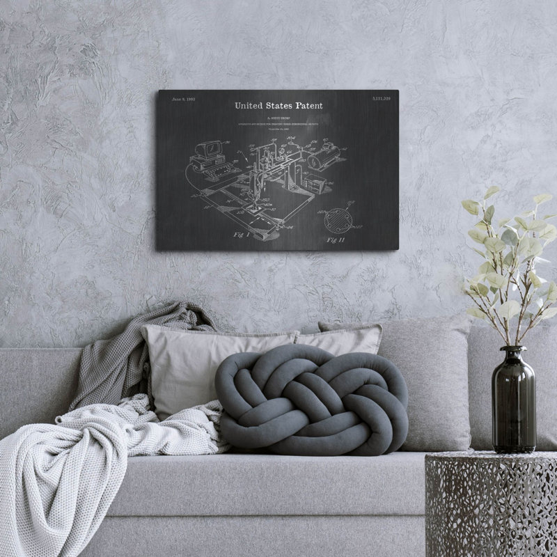 Art mural en métal Luxe, H 24 po x l 36 po