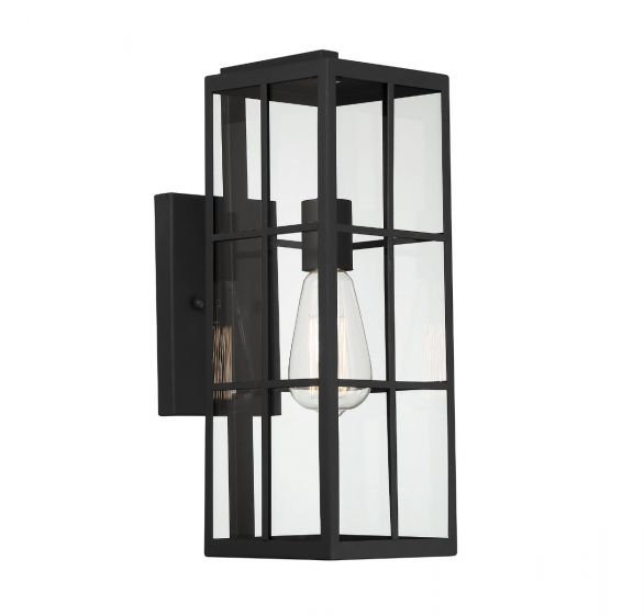 Sianna Outdoor Sconce, 16" H x 5.5" W x 8.25" D