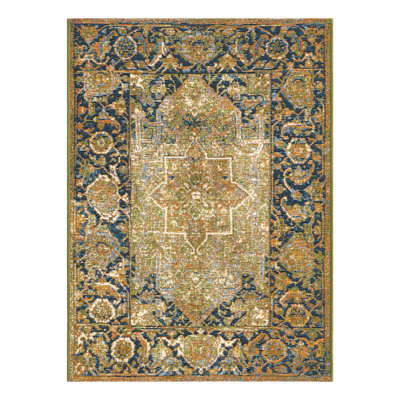 Green Nosara Indoor/Outdoor Traditional Rug