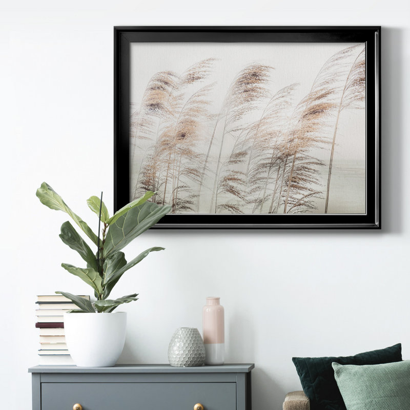 Toile encadrée délicate de qualité supérieure, prête à être accrochée, Noir, H 30,5 po x l 42,5 po x P 1 po