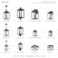Lanterne murale d'extérieur 3 lumières Bartek-24100177-34439768
