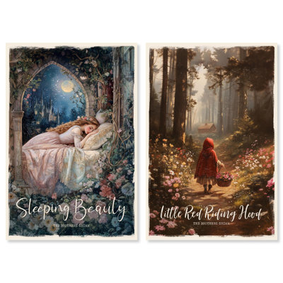 «Enchanted Fairytale Set», reproduction de paysage par Art Remedy