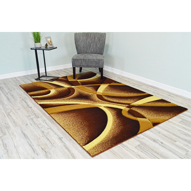 Mccampbell Performance Abstract Indoor Rug, Rectangle 8' x 11'