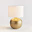 Lampe standard en métal mercurisé-1011587016