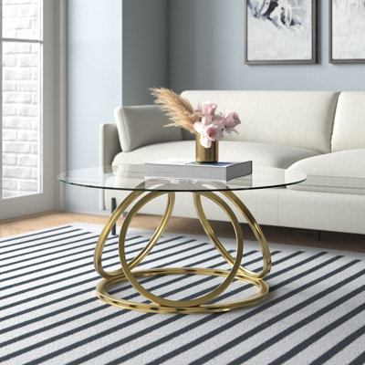 Paloalto Glass Top Coffee Table
