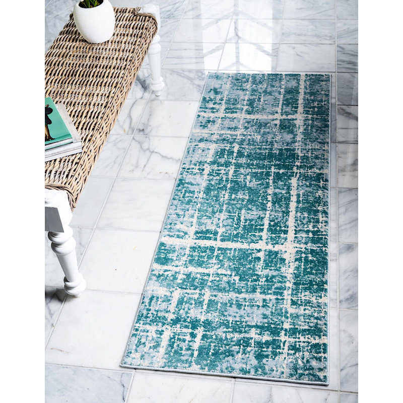 Heights Abstract Indoor Rug, Runner 2'2" x 6'