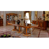 Infinity Oval Solid Wood Dining Table