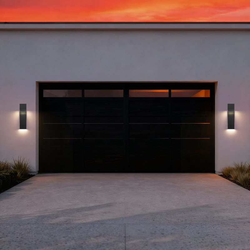 Lagos LED Wall Sconce with Crystal Accent and Dual Downlighting, 3-CCT Selectable, Dimmable, Wet Rated, ADA Compliant
