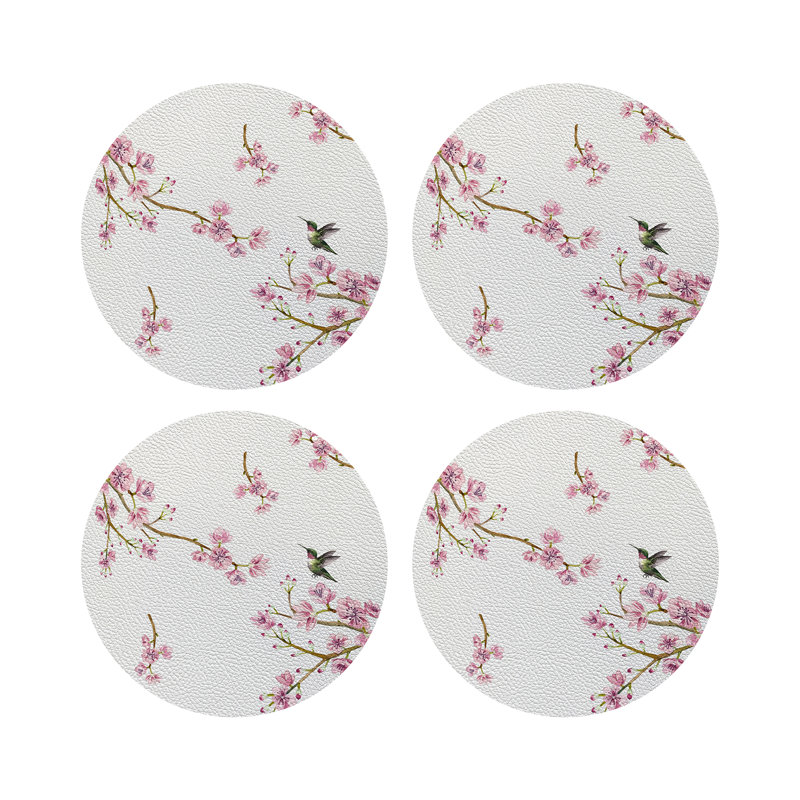 Sous-verres Blossom Fantasia, Blanc