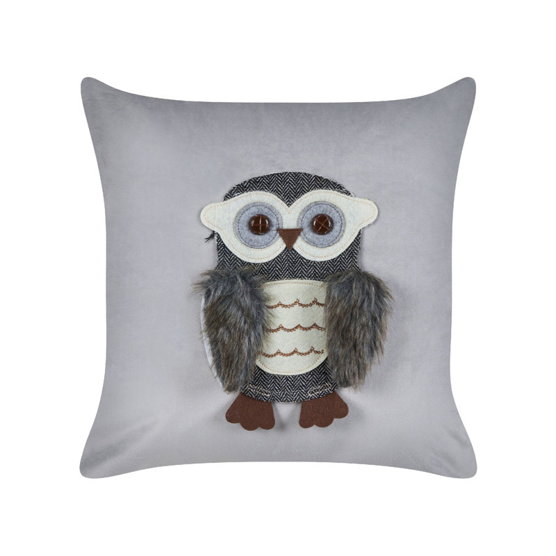 Stathelle Grey Square Cushion