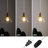 1-light Vintage Pedant Light Glass Pedant Lighting For Kitchen Island Living Room