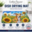 Tapis de séchage Greyhound in Sunflowers-128959258