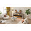 Round Coffee Table With 2 Tiers, Mirrored Coffee Table For Living Room-717564122