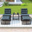 4 - Person Seating Group With Cushions
