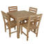 Kratz Outdoor 5 - Piece Teak Dining Set