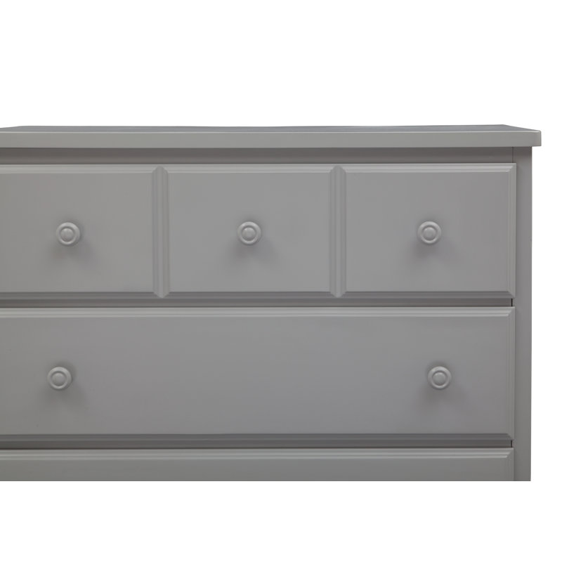 Newport 3 Drawer Dresser, Gray /NotSturdy