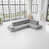 Gray Faux Leather