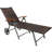 Outdoor Single chaise with Cushions