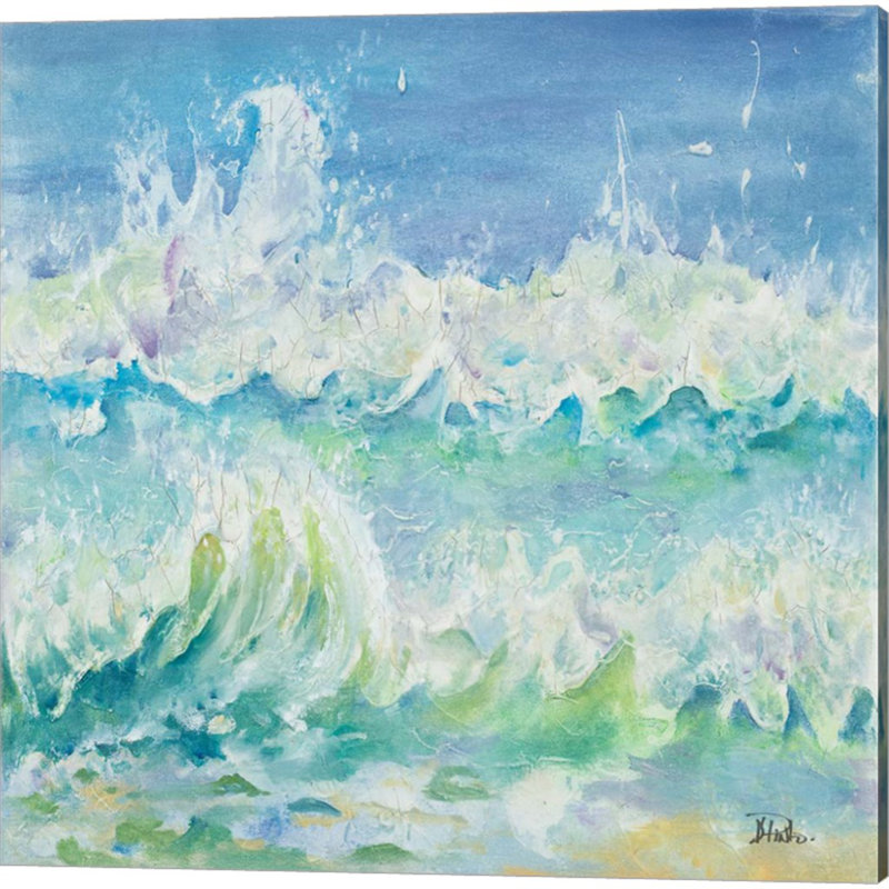 "Las Olas Square" par Patricia Pinto, art sur toile (ensemble de 2)