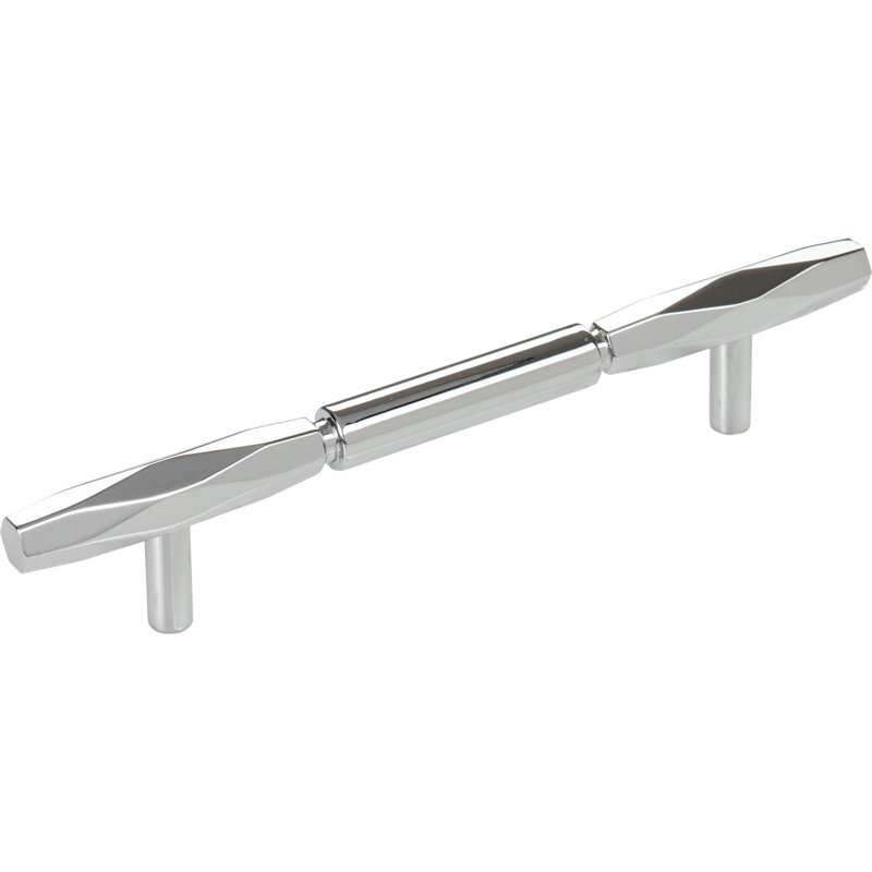 Kingsmill Bar Pull, Polished Chrome, 5 1/16" Center to Center