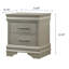 Mobilier de chambre à coucher 1pc moderne Glam
