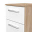 Fully Assembled Chesler 2 Drawer Bedside Table-42351586