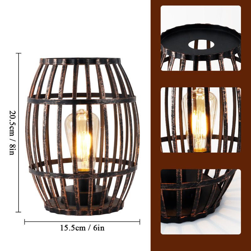 17 Stories Decorative Table Lamp Battery Powered 8“H