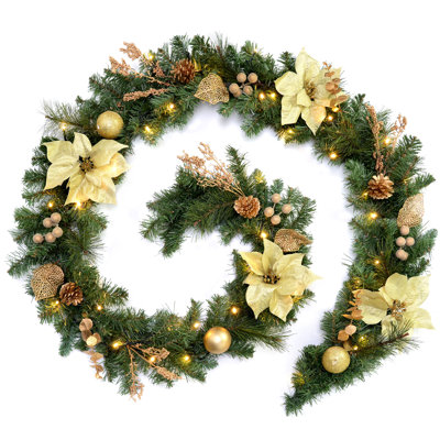 270cm Lighted Garland with Lights