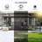 Louvered Pergola 10 Ft X 20 Ft Outdoor Aluminum Pergola With Adjustable Roof, Aluminum Frame, Efficient Drainage System For Patio, Deck, Garden-111047437