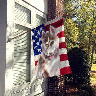 Drapeau de maison en polyester à 2 côtés Shahnur