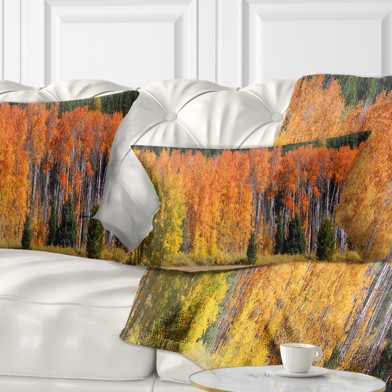Landscape Reversible Throw Pillow