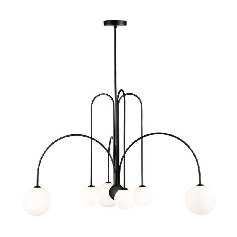 Comet 6 - Light Dimmable Chandelier