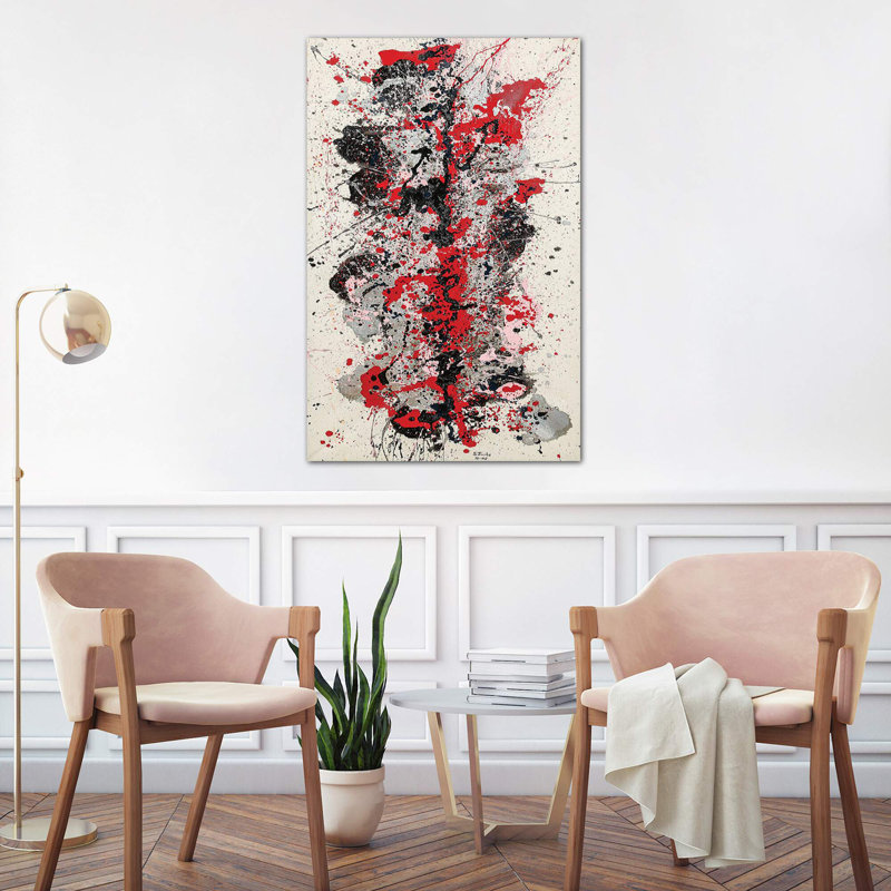 The Dragon by Shawn Jacobs - Wrapped Canvas Painting, 66.04 cm H x 45.72 cm W x 3.175 cm D