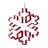 10.5'' Metal Holiday Shaped Ornament