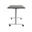 Table polyvalente avec pieds en T et roulettes Jurni-1025353675-1025353672