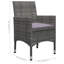 Ensemble de conversation 3 pièces pour table et chaises de patio-1279129323-1279129322