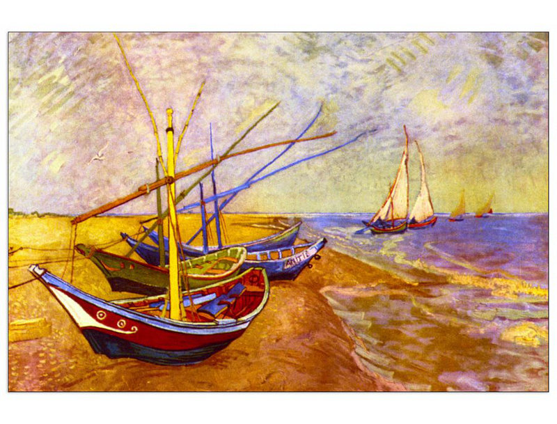 Vincent Van Gogh - Wrapped Canvas Painting, 60cm H x 90cm W x 1.8cm D