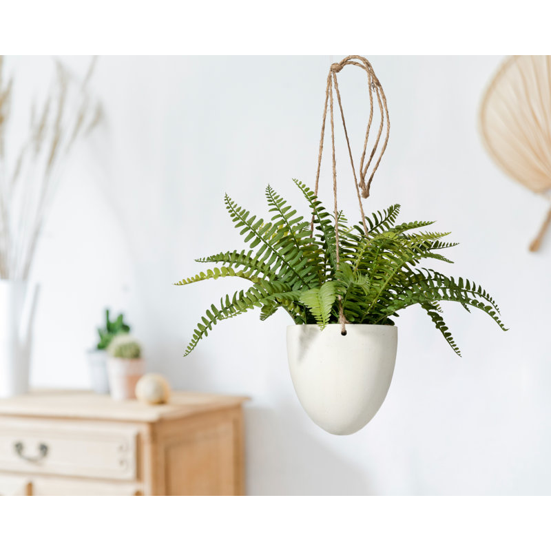 Plantes artificielles en pot de fleurs, 18" H x 4.75" W x 4.75" D