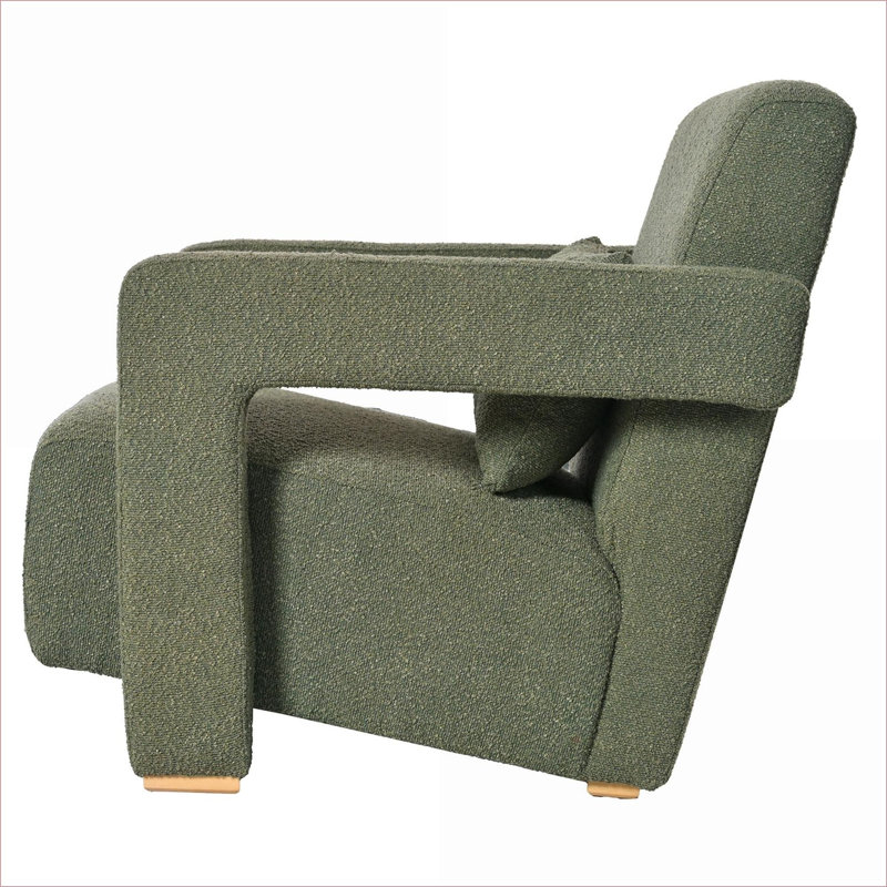 Ensemble de 2 chaises d'appoint ergonomiques pour adultes, pieds lombaires en bois pour le salon et la chambre à coucher